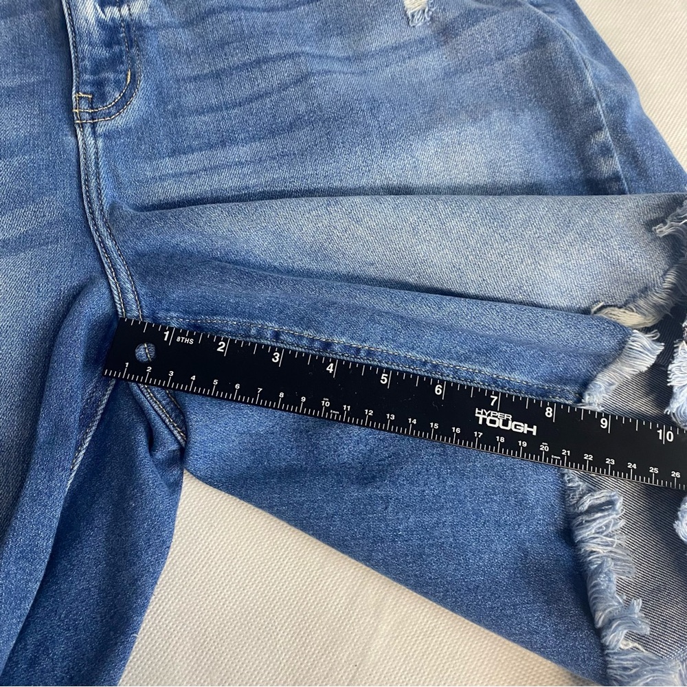 Distressed Denim Women Shorts - Picture 13 of 16